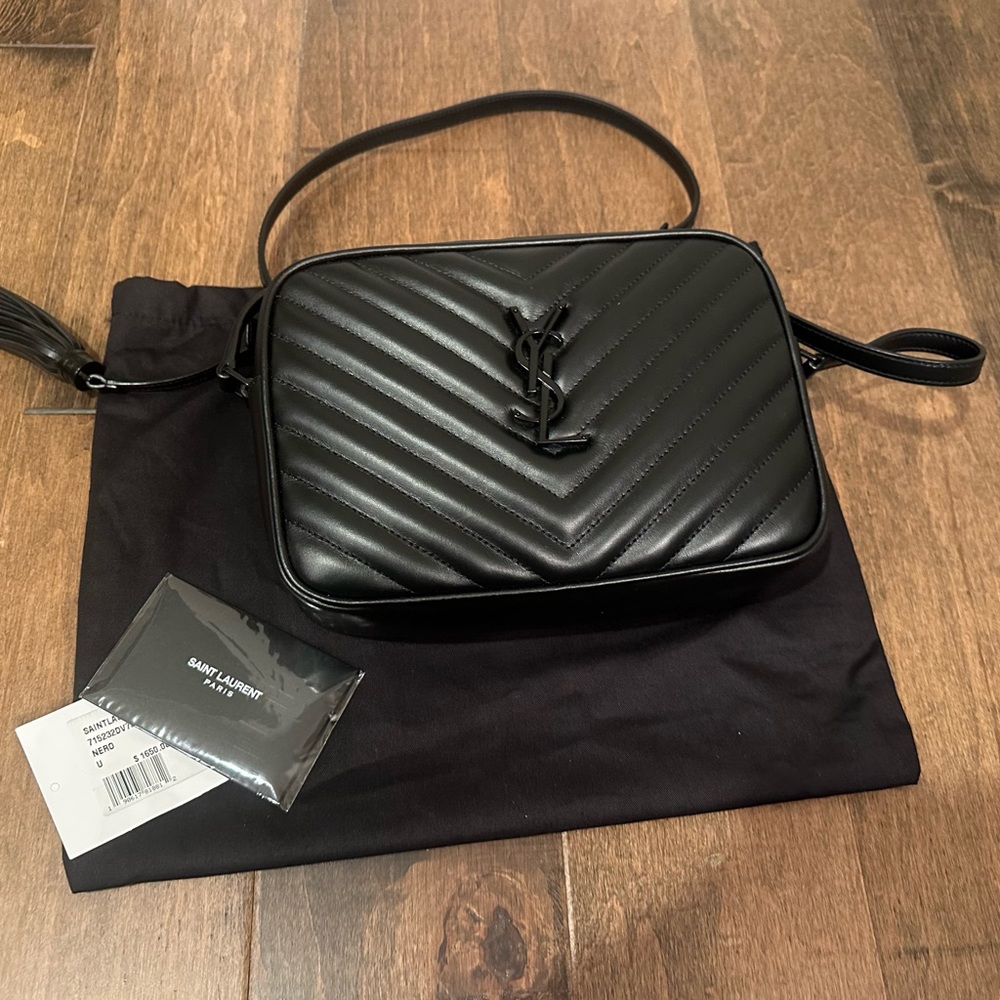 NWT Saint Laurent Lou Quilted Crossbody